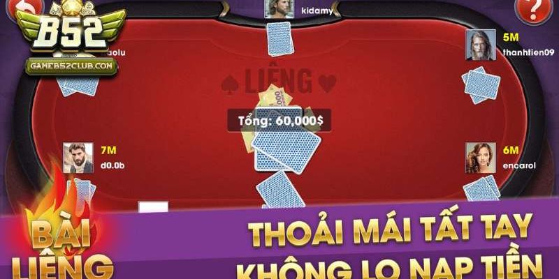 Liêng – Game bài B52